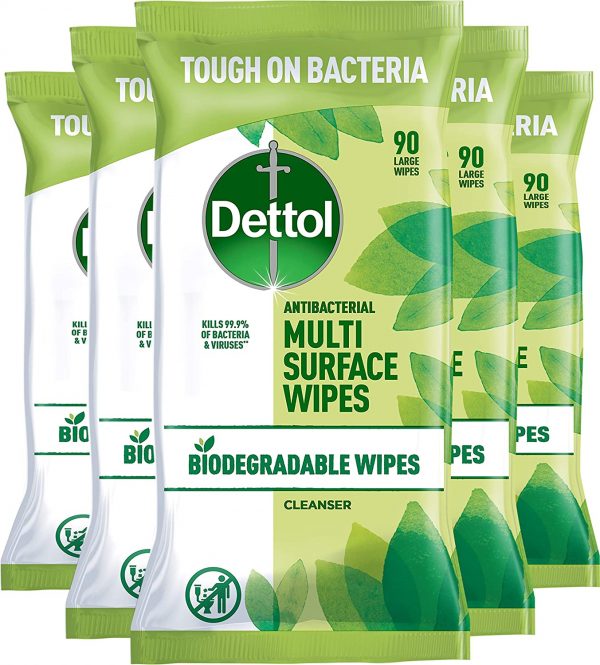 Dettol Biodegradable Surface Wipes