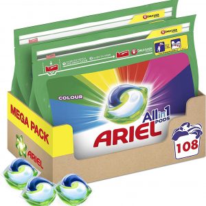 Ariel pod washing liquid